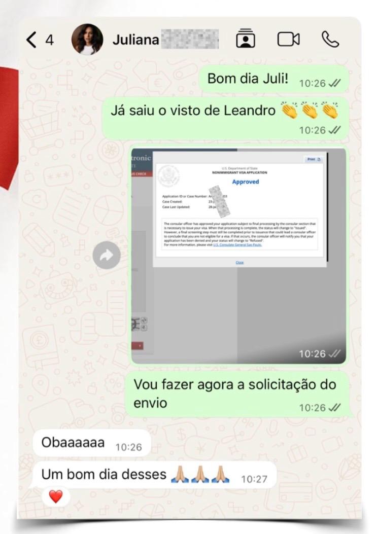 Juliana & Leandro · Casal aprovado