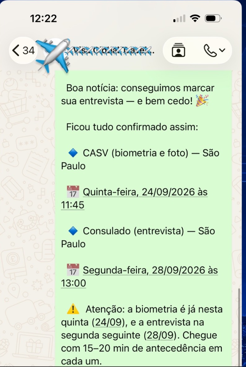 Sem data marcada para 28/09 — fechou no dia anterior