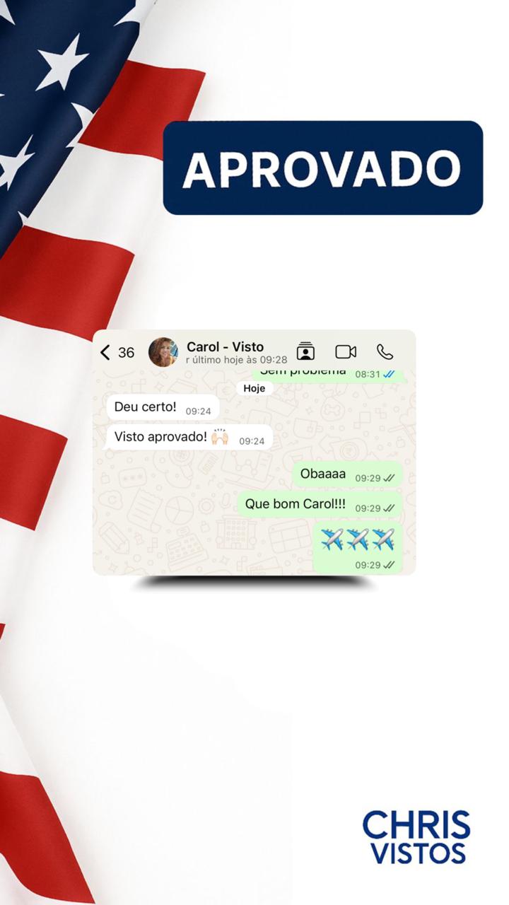 Carol — Visto aprovado